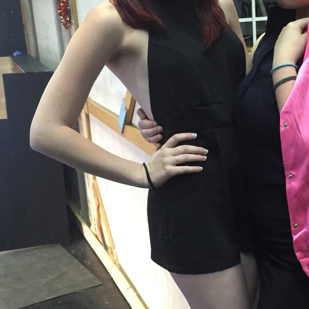 Backless Halter Romper - image 4